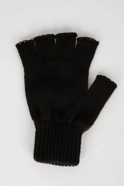 قفازات تريكو الإصبع للرجال wn