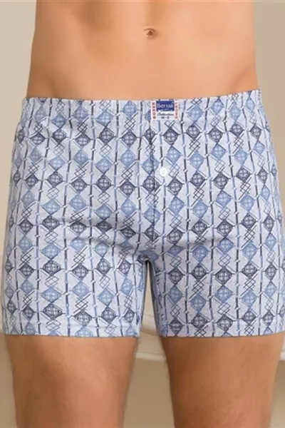 Boxer 5 pièces à motifs % coton coupe décontractée classique pour hommes