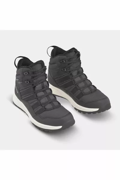 Heren Outdoor Snowboots - Waterdicht - Zwart -  Mid