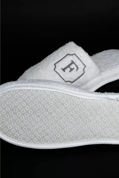 F Letter Кърпа за баня Спа Дом Хотел Чехли за бременни Чехли с дебела подметка