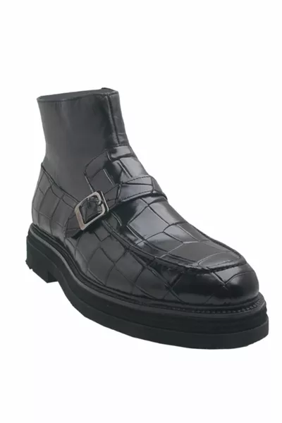   Leren laarzen voor heren