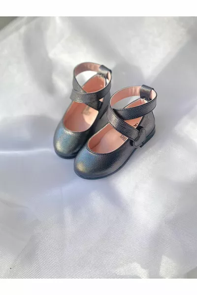 BELLADTENBAND BALLERINA'S MET KLITTENBAND EN POLSBAND VOOR MEISJES