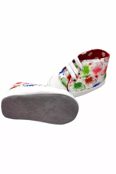 Обувки за момиченце/ Меки мокасини с неплъзгаща се подметка / Бебешки обувки за първа стъпка