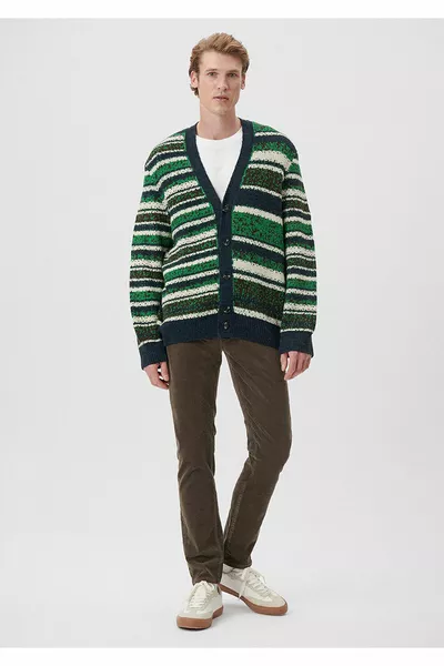 Marcus Pantaloni in velluto a coste marrone 