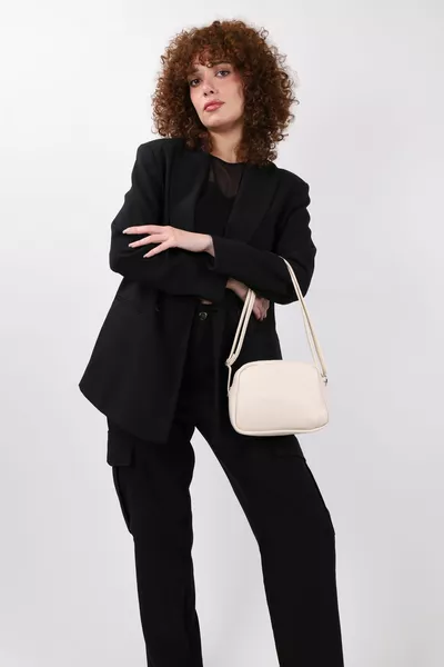 Mini bandoulière urbaine pour femme Fermeture éclair Sangle réglable Modèle Main Bras Et Sac à bandoulière