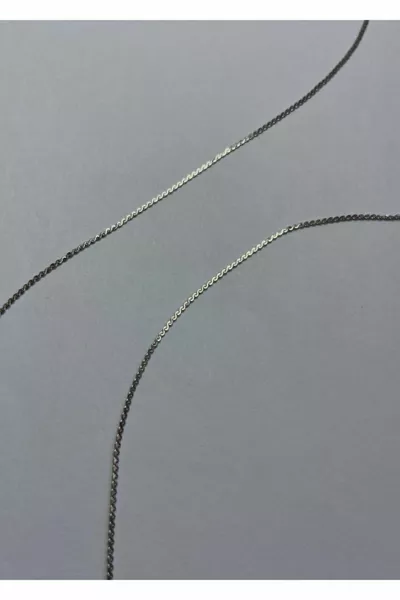 Chaîne unisexe Silver Color Crush  cm