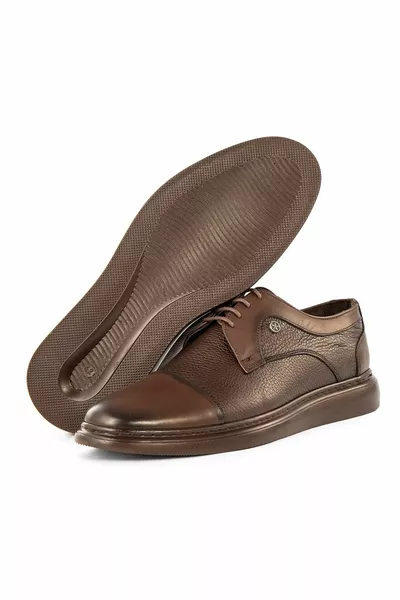 ستيرن جلد طبيعي أحذية رجالية كلاسيكية عارضة ، أحذية كلاسيكية جلدية أصلية ، ديربي كلاسيك