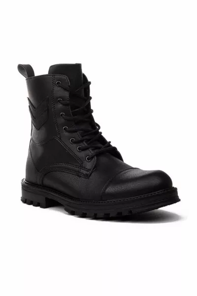 Zwarte heren Winter Postal Boots Waterdicht