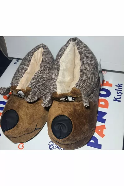 Unisex Animal Figure Winter Plush Panduf