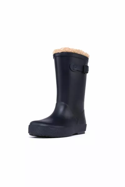 Детски кожени ботуши за дъжд  Splash Euri Borreguıto