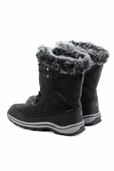 Usoa بطانة دافئة للماء أحذية الثلج النسائية