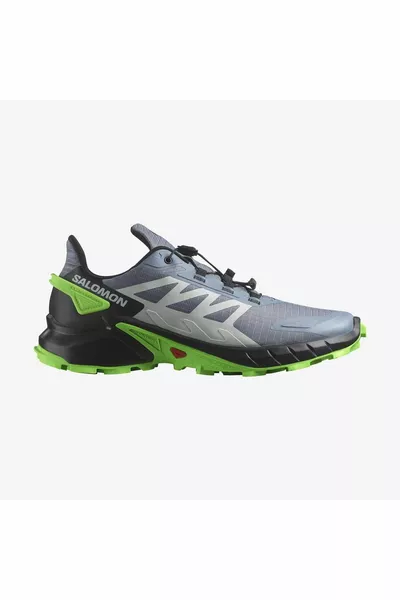 Supercross 4 Flint Stone/Noir/Vert Gecko Chaussures de trail running homme 