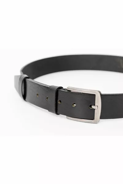 Плоский кожаный ремень