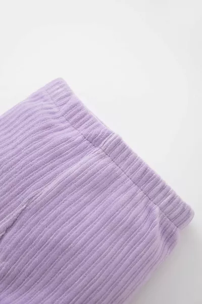 Collants en velours pour bébé fille