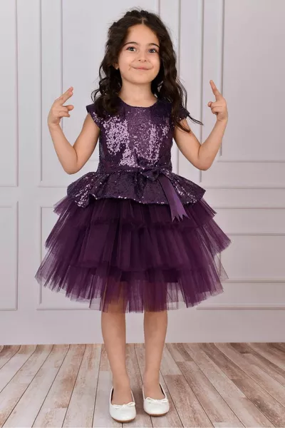 Robes de soirée en tulle pour filles Robes de soirée et d’anniversaire