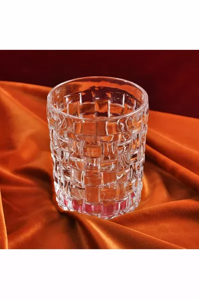 2 زجاج صناعة يدوية ويسكي محبوك ، نبيذ ، كوكتيل ، بوربون ، زجاج عرض