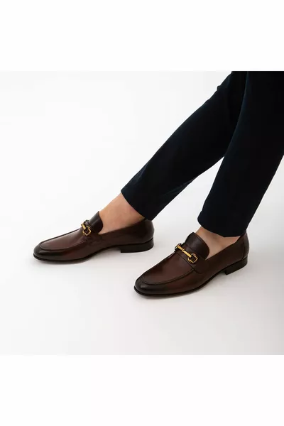 تامر تانكا – أحذية جلد طبيعي للرجال   Erk Ayk 