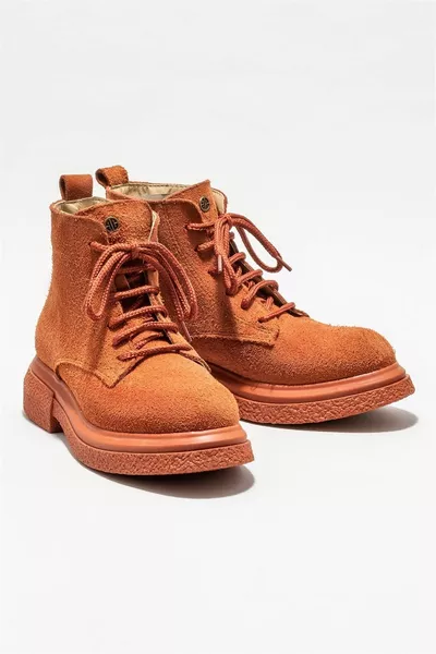 تان الجلود المرأة أحذية عارضة