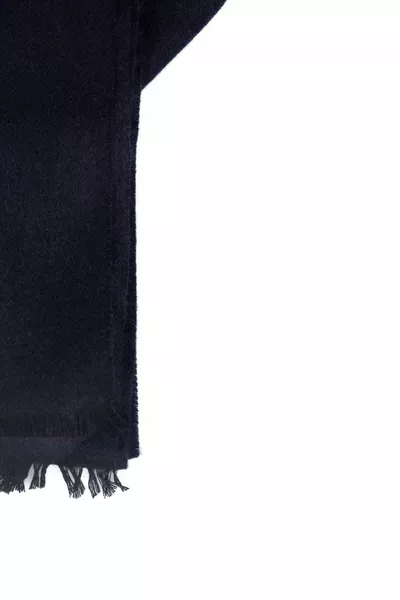 Зимний мужской темно-синий шарф