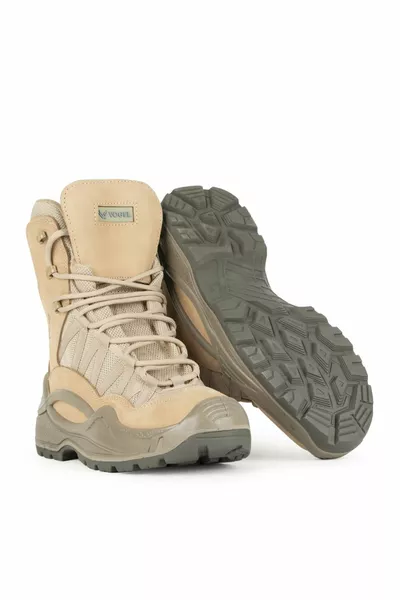 Canyon  Zippered Desert Color Military Boots