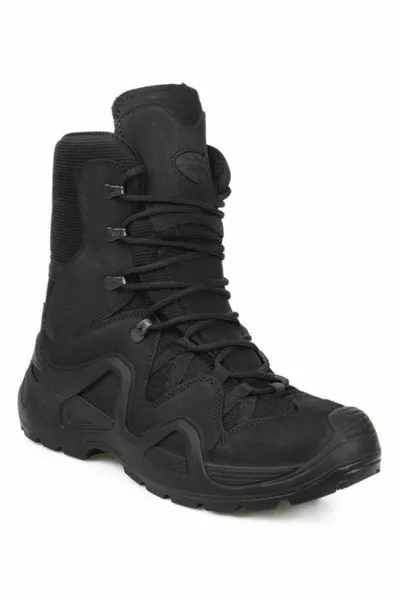 Tactische ns Nubuck Zwarte Echt Lederen Heren Waterdichte Outdoor Schoenen-laarzen