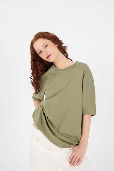 Crew Neck Basic T-shirt 