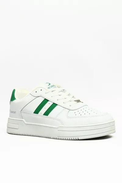 للجنسين الأخضر الأبيض عارضة أحذية رياضية عارضة