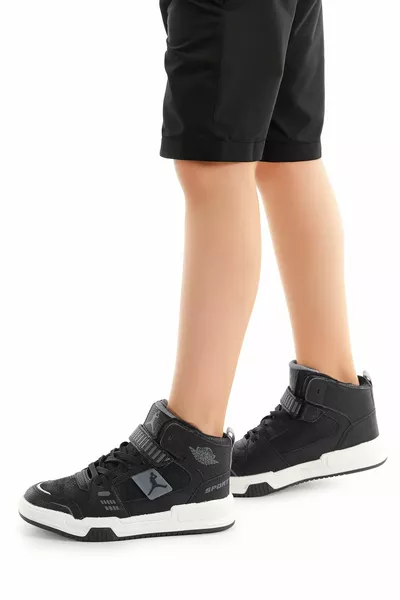 كارلا حذاء رياضي دانتيل لكرة السلة للأولاد