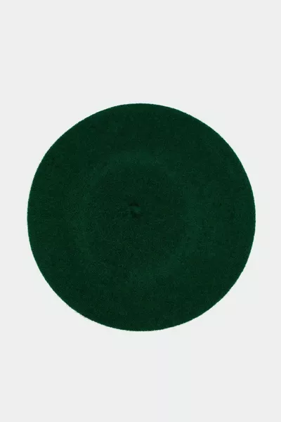 French Painter Australian Wool Felt Beanie Green