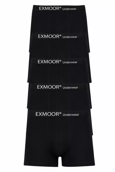 4 шт. Черный мужской боксер Хлопок Ультра удобный мужской боксер