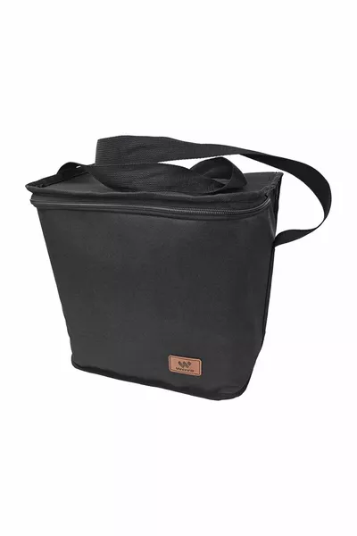 Sac thermos de couleur noire - Sac de transport d’aliments thermique isolé thermiquement  litres - 1 pièce batterie de glace cadeau