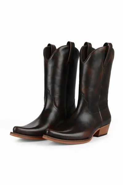 Braune Herren Cowboystiefel (OSAKA)