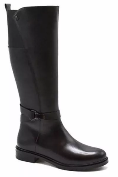 Bottes en cuir femme Noir K