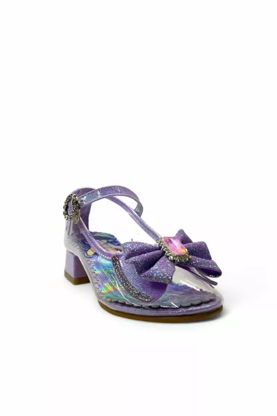  Abiti da sera con tacco lilla da ragazza