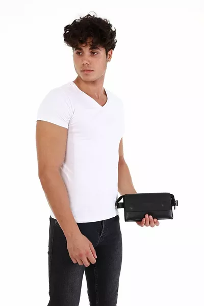 حقيبة يد سوداء للرجال