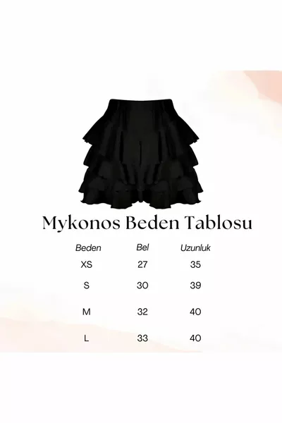 Jupe basique Mykonos pour femme