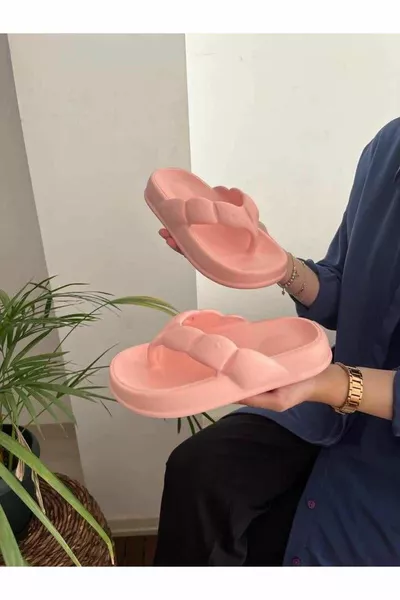 Unisex Flip Flops Ultra Light Soft Thick Sole Non Slip Beach Pool Garden Sea Slippers