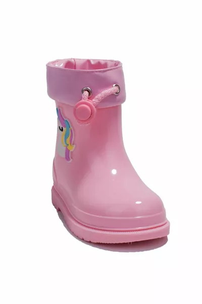 Igor  Bimbi Unicornio Rose Orthopédique Filles Bottes de pluie