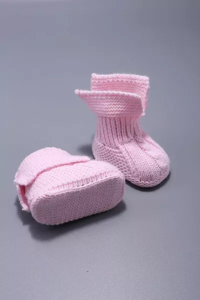 Воротник тонкий волосяной трикотаж детские пинетки