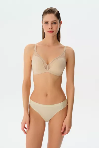 حمالة صدر من التول الشفافة