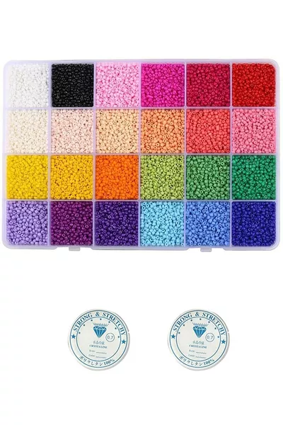 -Piece Organizer Box Bracelet Necklace Accessory Making Hobby Set. 8