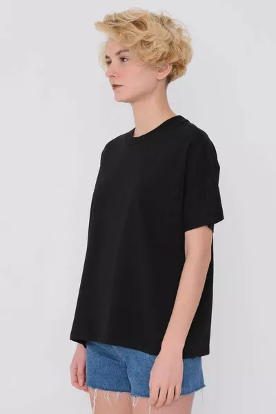 Short Sleeve Oversized Basic T-shirt 