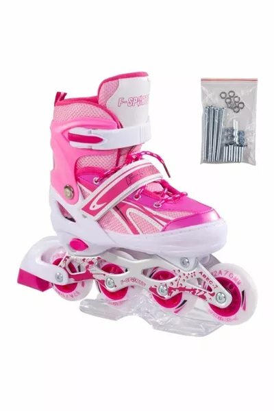 Pattini da Allenamento con Luci Metalliche