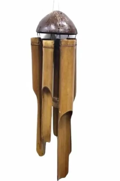 Handgefertigte Bambus-Windglocke
