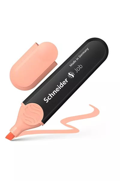 Ручка для маркировки Job  с флуоресцентным пастельным оранжевым цветом