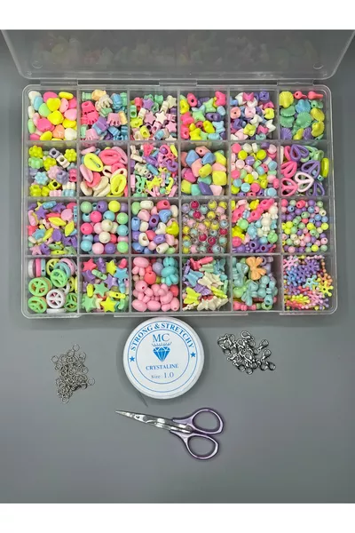 Набор для создания украшений с  моделями бусин для хобби с материалами для украшений