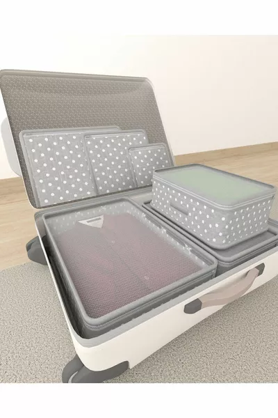 Sac d'organisation de sortie d'hôpital pour bébé à pois