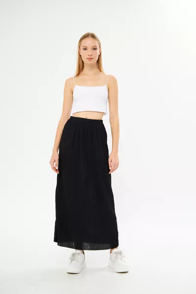 Black Home Skirt, Casual Skirt, Prayer Skirt, Seasonal Skirt, Summer Skirt