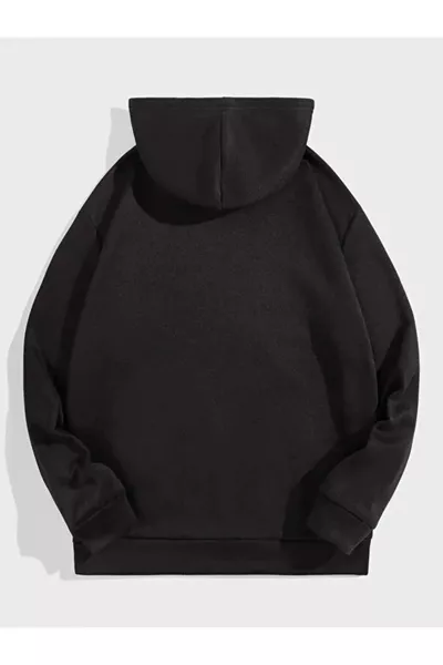 سويت شيرت بغطاء للرأس مطبوع عليه نسر للأطفال