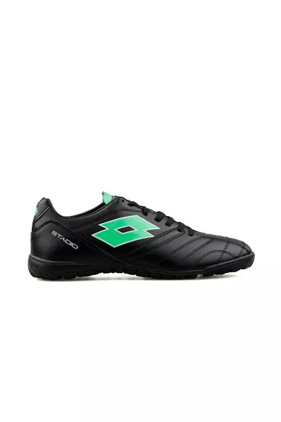 Stadio Tf Men's Black Turf Soccer Shoes